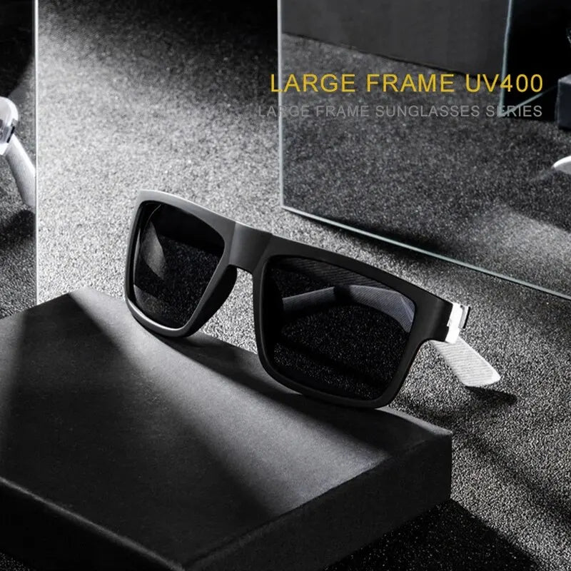 Luxury Polarized Sunglasses Fashion Square Male Sun Glasses Vintage Driving Fishing Eyeglasses Sport Shades UV