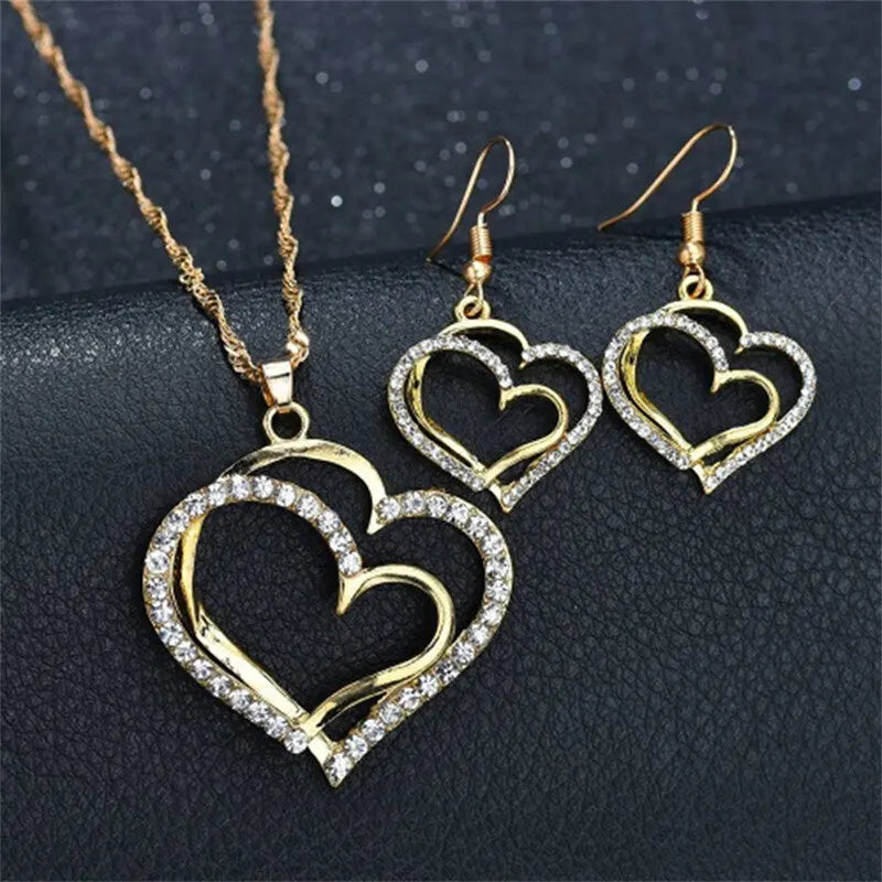 Exquisite Heart Shaped Set